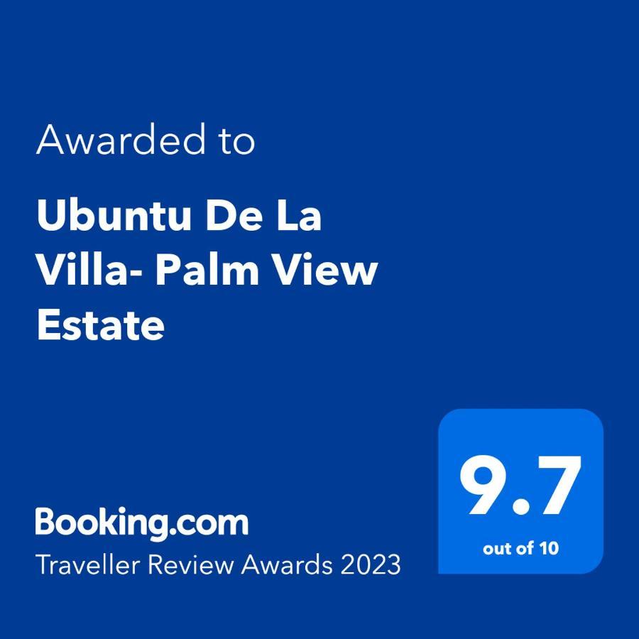 Ubuntu De La Villa- Palm View Estate Mammee Bay 外观 照片